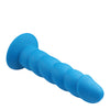 Rock Candy Suga Daddy 7" Silicone Dildo - Blue