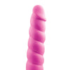 Rock Candy Suga Daddy 7" Silicone Dildo - Pink