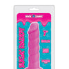 Rock Candy Suga Daddy 7" Silicone Dildo - Pink