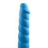 Rock Candy Suga Daddy 8" Silicone Dildo - Blue