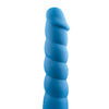 Rock Candy Suga Daddy 9.5" Silicone Dildo - Blue