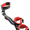 Rouge Neck to Wrist Restraint - Black/Red