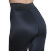 Rago Shapewear Long Leg Shaper w/Gripper Stretch Lace Bottom - Black