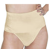 Rago Shapewear Soft Wide Band Thong Shaper - Beige
