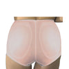 Rago Shapewear Rear Shaper Panty Brief Light Shaping w/Removable Contour Pads Mocha 2X