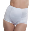 Rago Shapewear Rear Shaper Panty Brief Light Shaping w/Removable Contour Pads - White