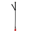 Rouge Short Riding Crop Slim Tip - Red