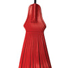 Rouge Tasseled Riding Crop - Red
