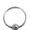 Rouge Stainless Steel Glans Ring w/Pressure Point Ball