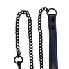 Rouge Leather Lead - Black with Black
