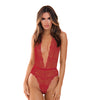 Rene Rofe Plunge in Teddy - Red
