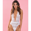 Rene Rofe Plunge in Teddy - White