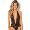 Rene Rofe Plunge in Teddy - Black