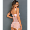 Rene Rofe Deconstruct Me Chemise & G-String Pink M/L