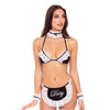 Rene Rofe 6pc At Your Service Maid Black O/S