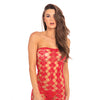 Rene Rofe Queen of Hearts Tube Dress - Red