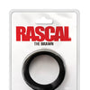 Rascal The Brawn Silicone Cock Ring - Black