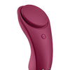 Satisfyer Sexy Secret Panty Vibrator - Red Wine