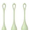 Satisfyer Yoni Power 2 Balls Training Set - Light Green