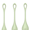 Satisfyer Yoni Power 2 Balls Training Set - Light Green