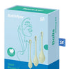 Satisfyer Yoni Power 2 Balls Training Set - Light Green