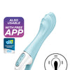 Satisfyer Air Pump Vibrator 5+ - Blue