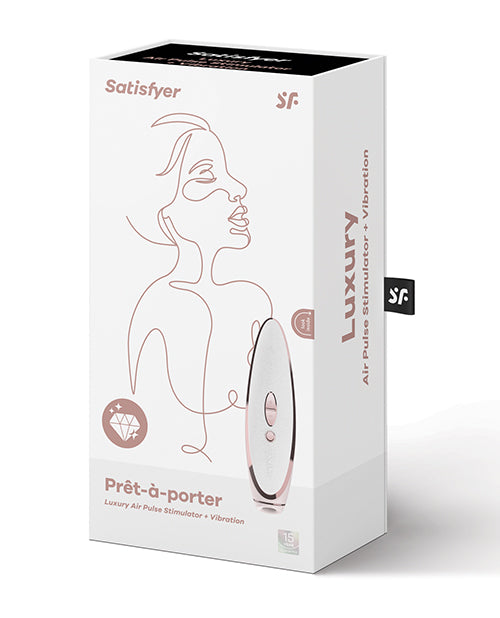 Satisfyer Luxury Haute Couture Metal & Leather