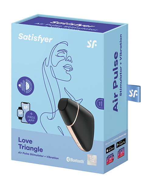 Satisfyer Love Triangle w/App - Assorted Colors