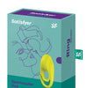 Satisfyer Spectacular Duo Ring Vibrator - Lime Green