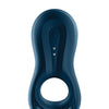 Satisfyer Epic Duo Ring Vibrator - Dark Blue