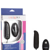 Silicone Remote Ridged G Bullet - Black