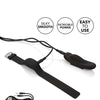 Lock-N-Play Wristband Remote Panty Teaser - Black