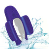 Lock N Play Remote Pulsating Panty Teaser - Purple