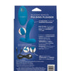 Silicone Pulsing Pleaser w/Remote - Blue
