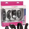 Silicone Remote Foreplay Set - Black