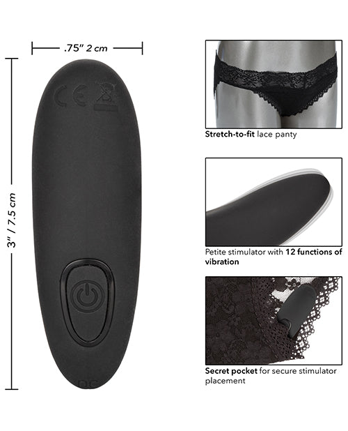 Remote Control Lace Panty Set S/M