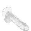Size Queen 6" Dildo - Clear