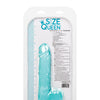 Size Queen 6" Dildo - Blue