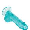 Size Queen 6" Dildo - Blue