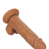 Size Queen 6" Dildo - Brown