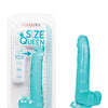 Size Queen 8" Dildo - Blue