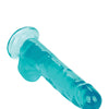 Size Queen 8" Dildo - Blue
