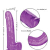 Size Queen 8" Dildo - Purple