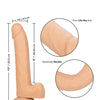 Size Queen 8" Dildo - Ivory