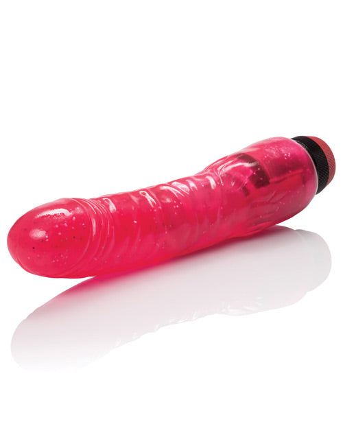 Hot Pinks Curved Jelly Vibrating 8