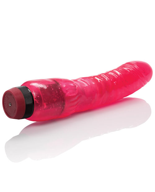 Hot Pinks Curved Jelly Vibrating 8