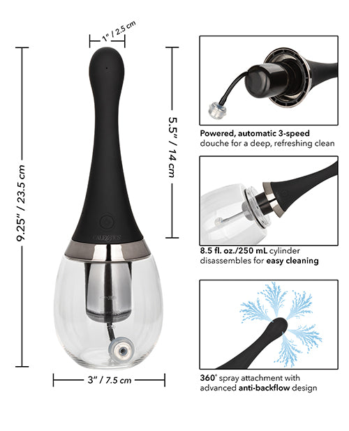 Ultimate Rechargeable Auto Douche - Black