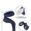 Viceroy Perineum Dual Ring - Blue