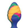 Cheeky Medium Swirl Tie Dye Plug