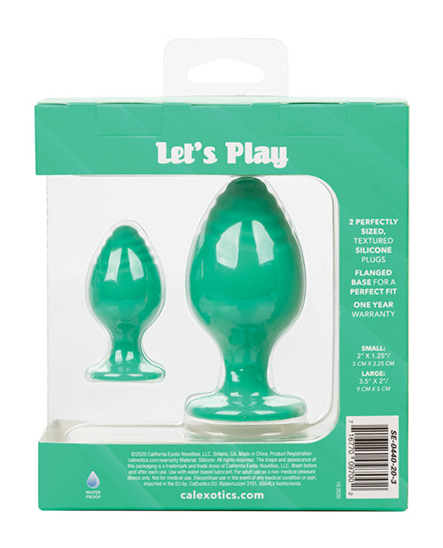 Cheeky Butt Plug - Green